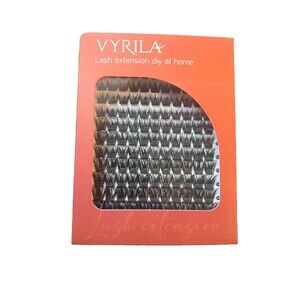 VYRILA Lash Cluster 132pcs Individual Lashes,8-16mm DIY Lash Extension, Curl NEW